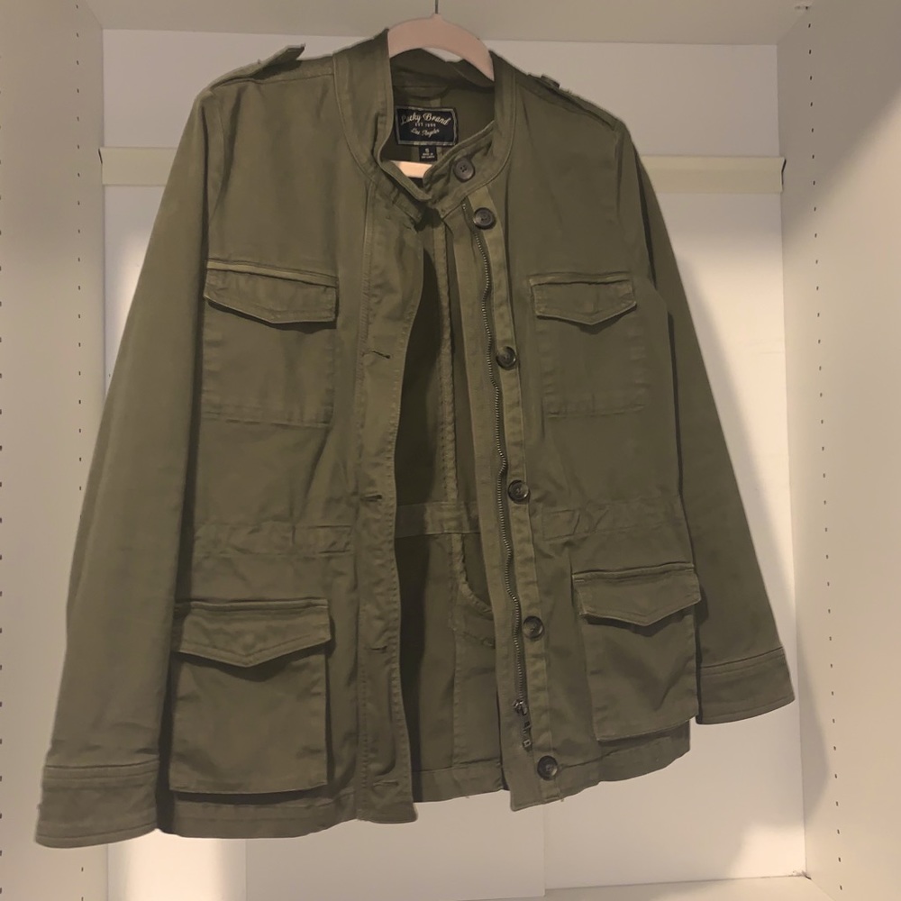 Lucky Brandy Army green cargo jacket